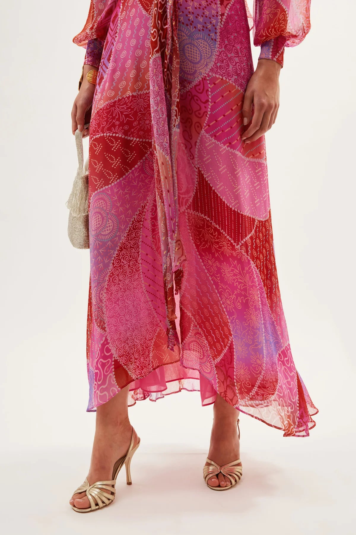 The Meera Dress in Ibiza Night Sunset
