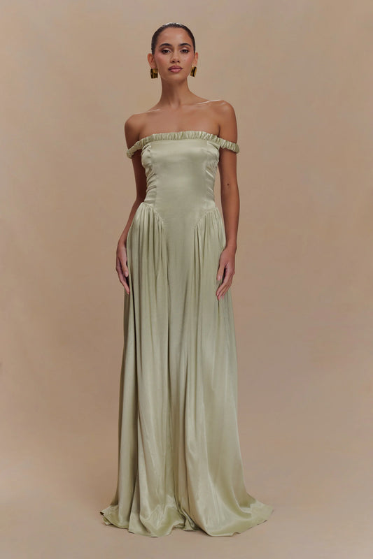 The Coco Dropped Waist Maxi Dress