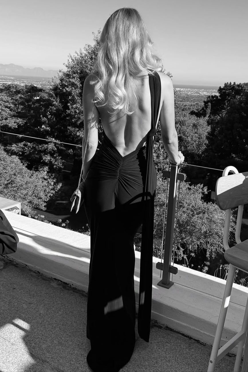 The Oyama Dress in Black