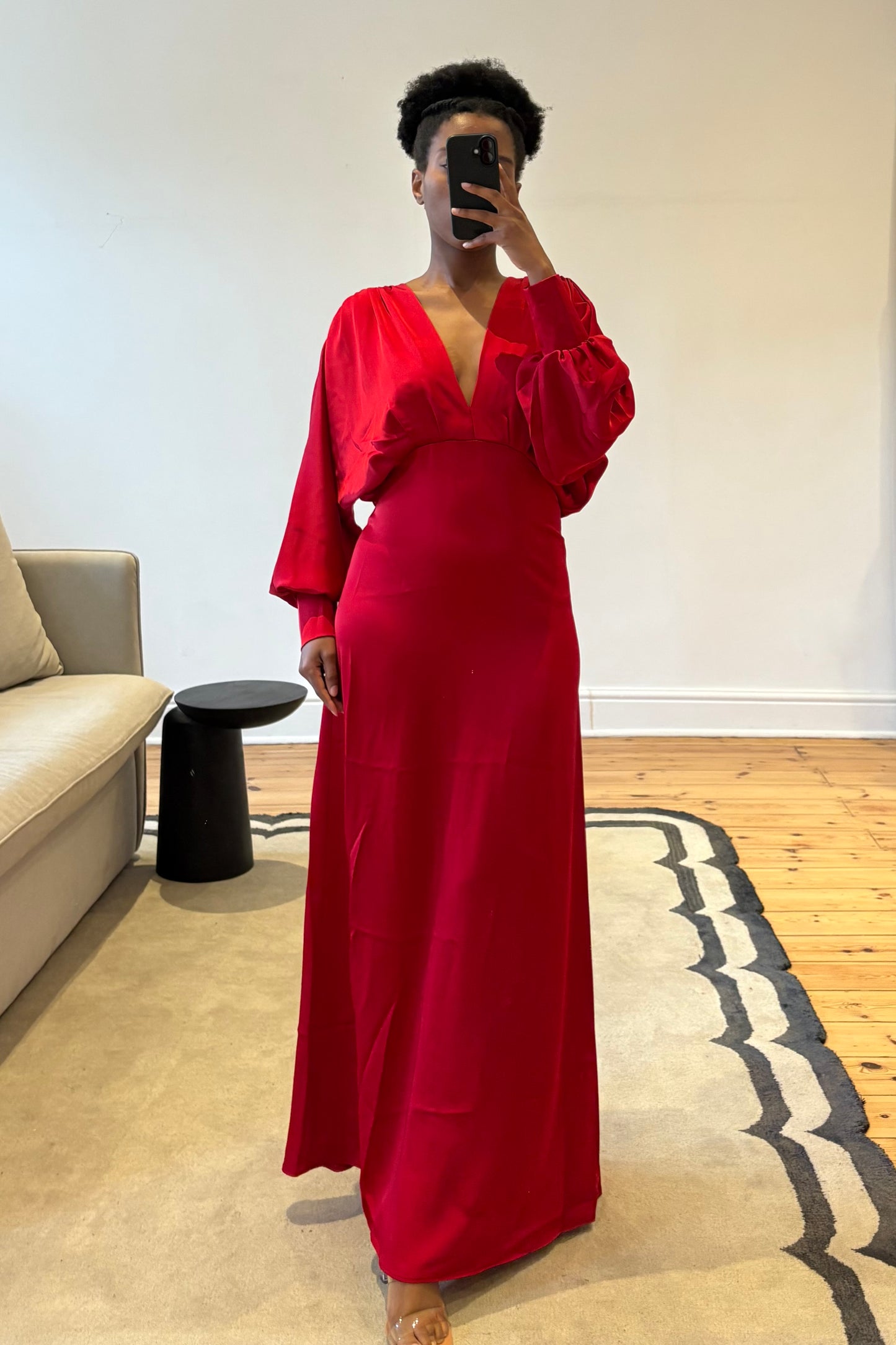 The Ferrari Satin Dress
