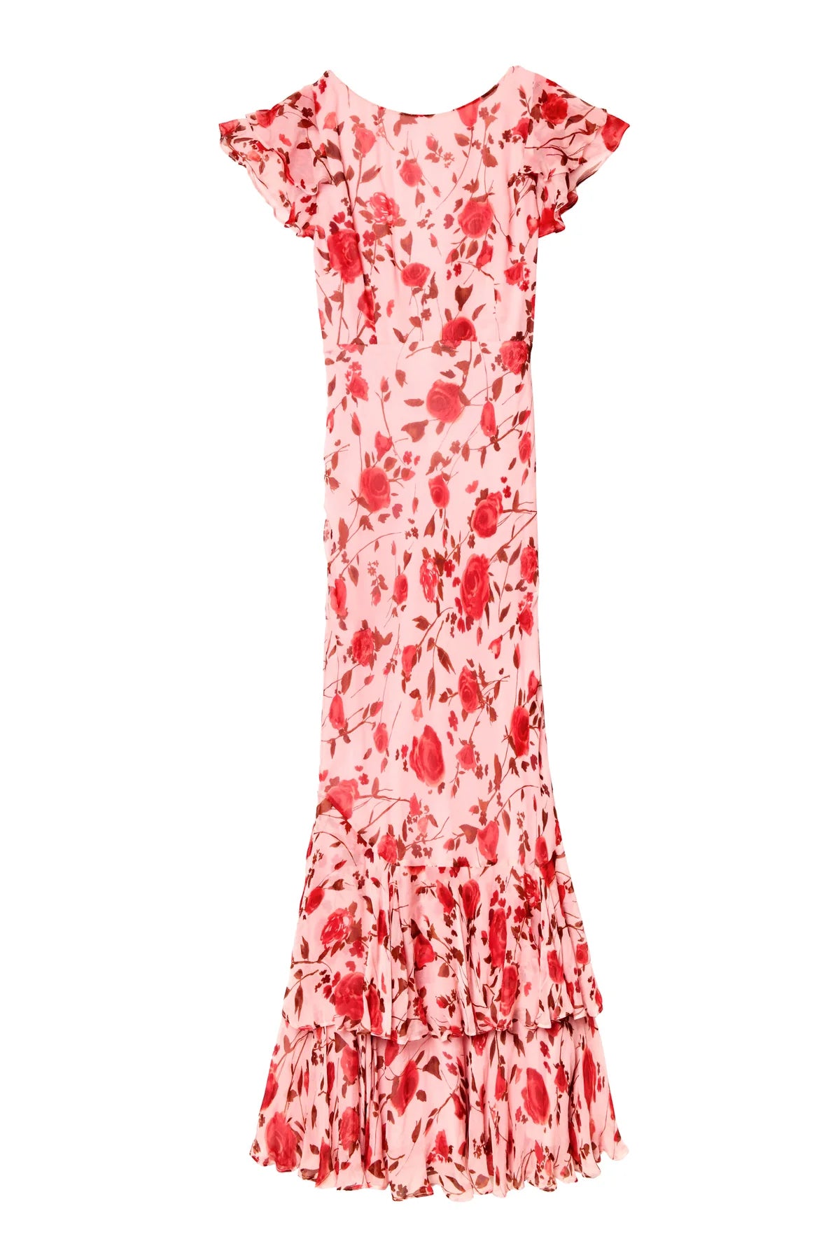 The Ordinia Dress in Belle Rose Pink Floral