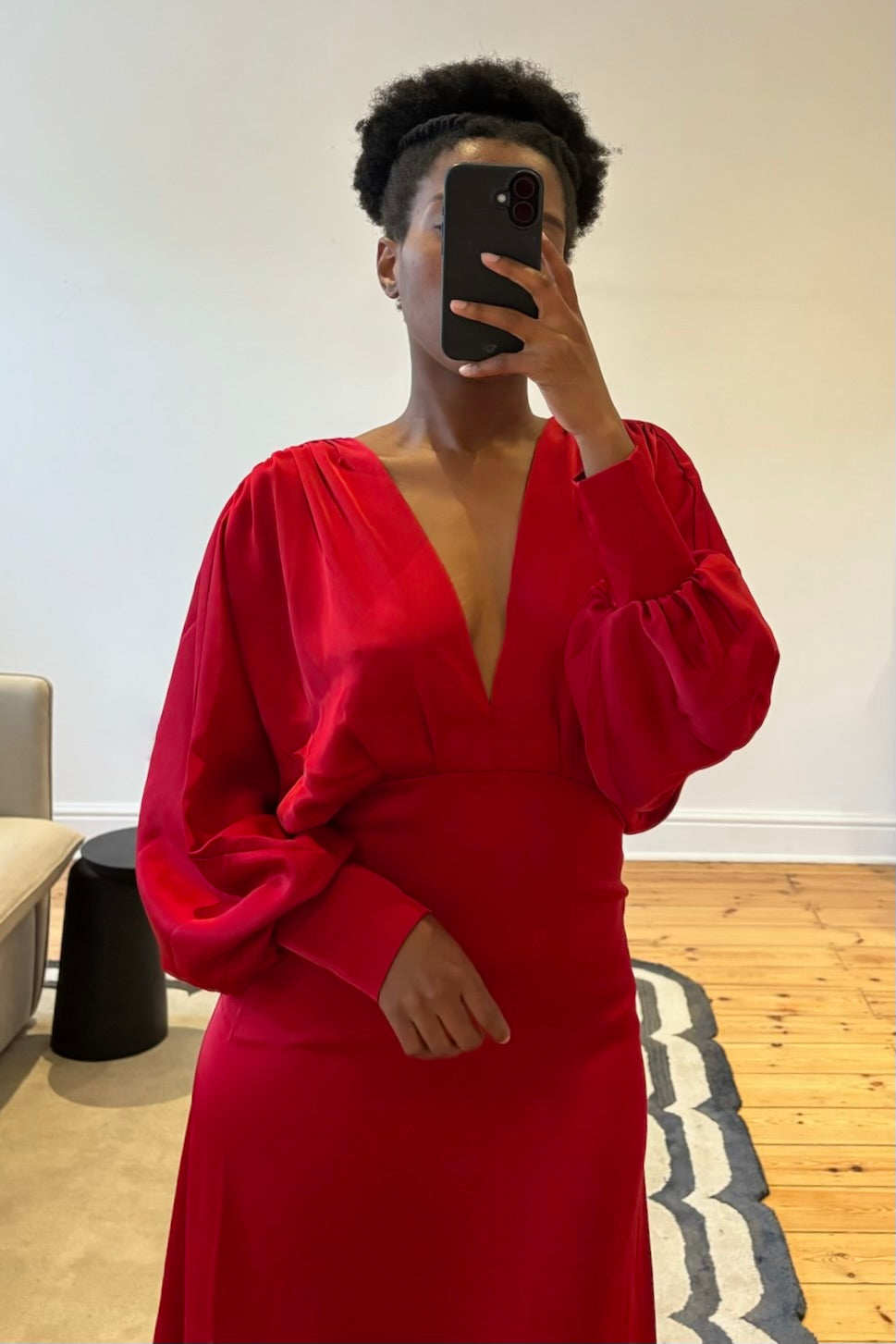 The Ferrari Satin Dress