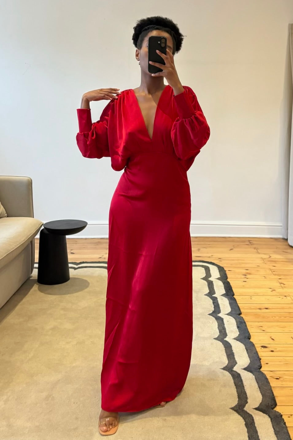 The Ferrari Satin Dress