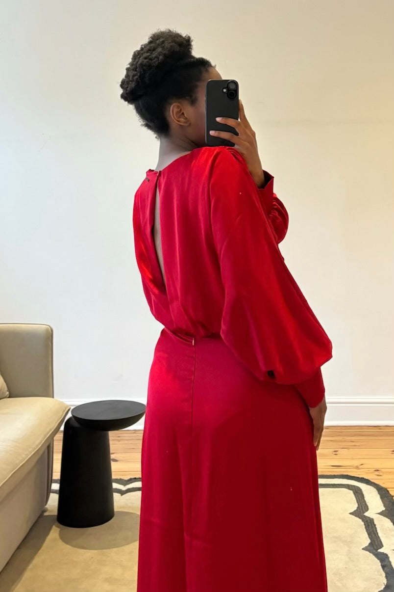The Ferrari Satin Dress