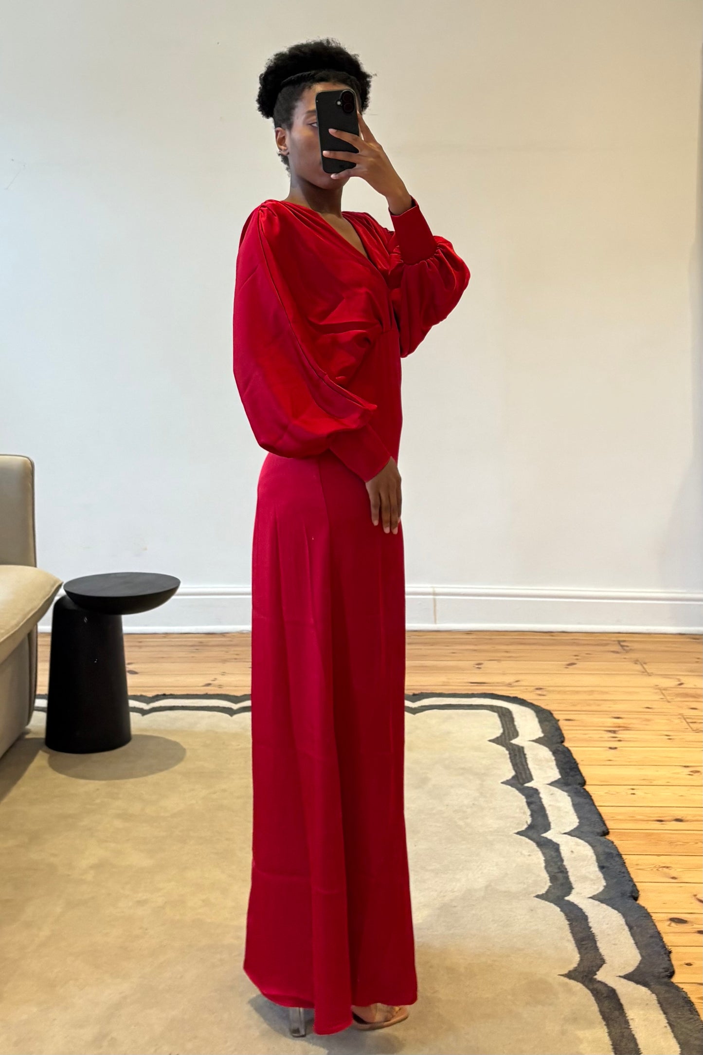 The Ferrari Satin Dress