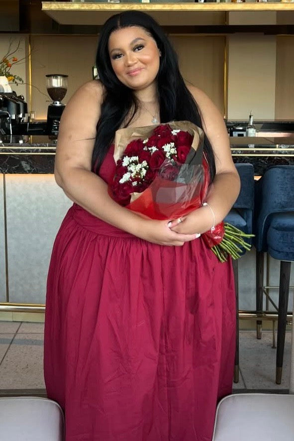 the merlot dress
