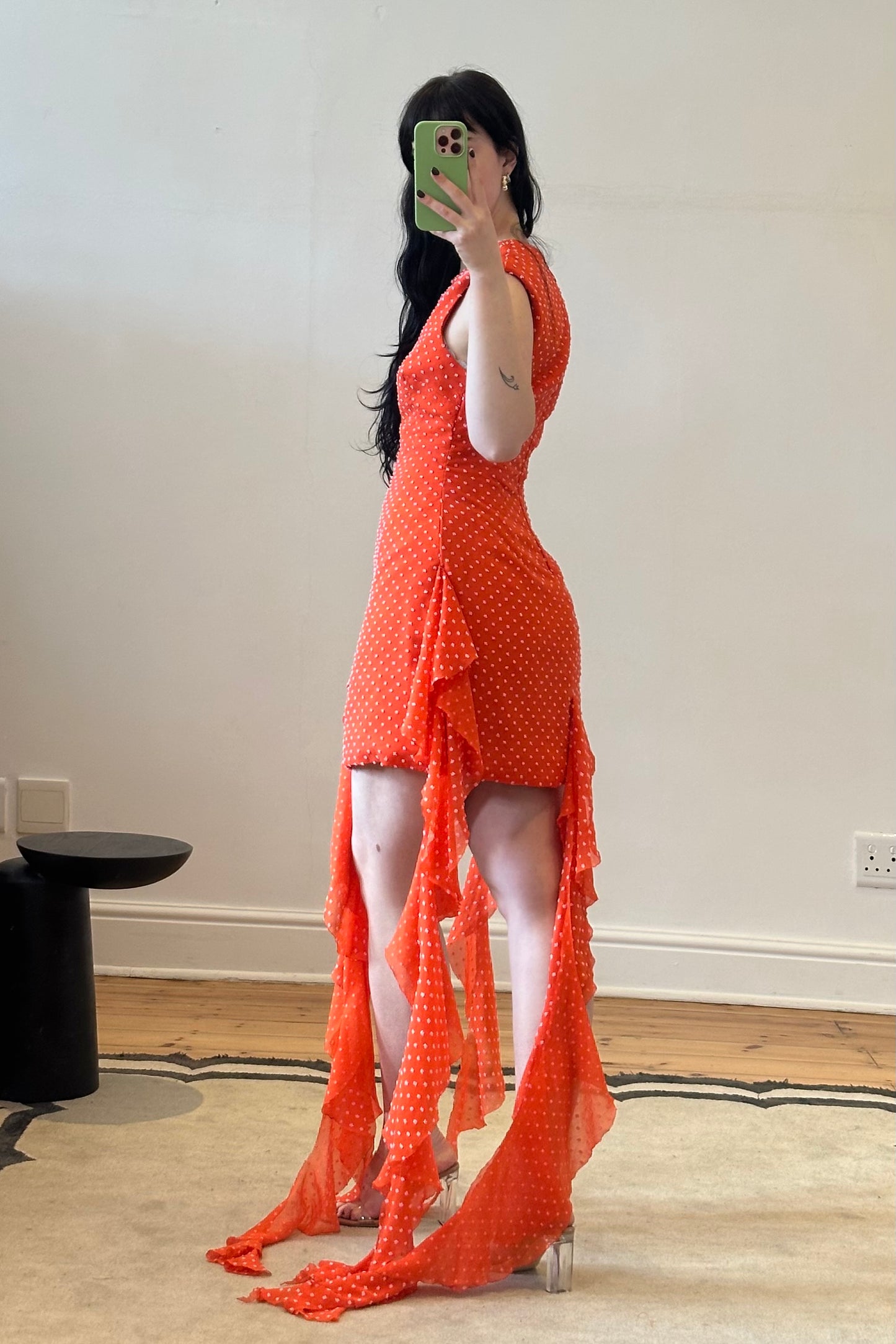 The Jehlani mini Dress - Sunset Orange