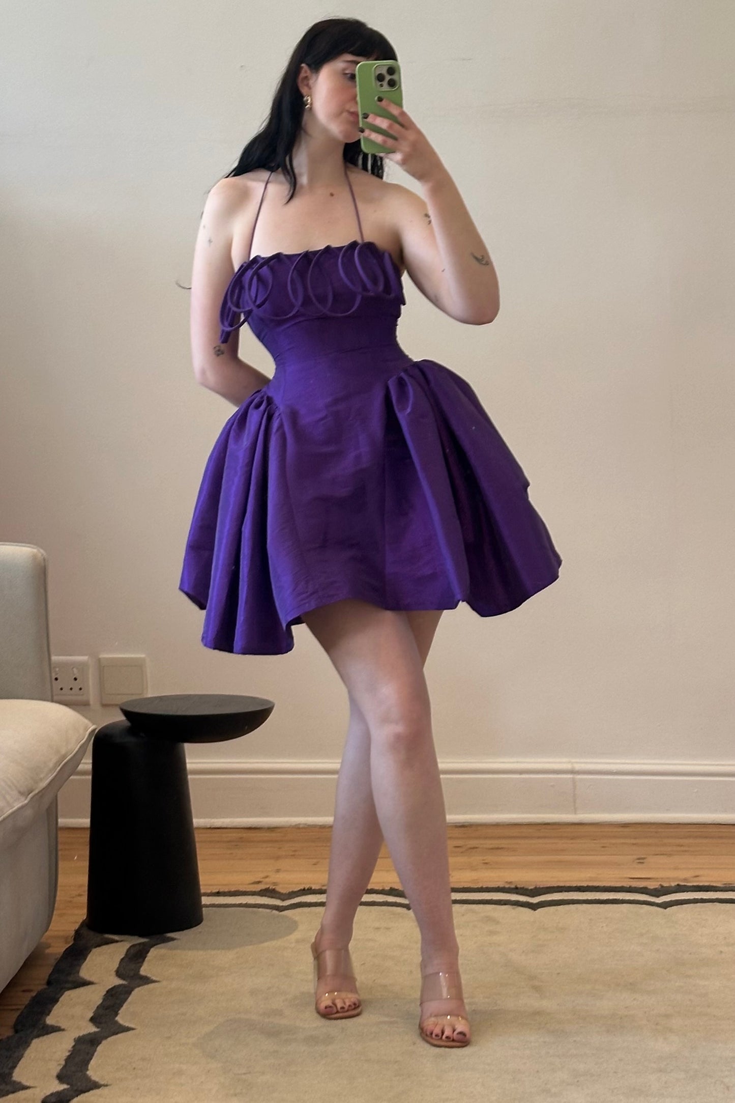 The Meraki Mini Dress - Ultra Violet