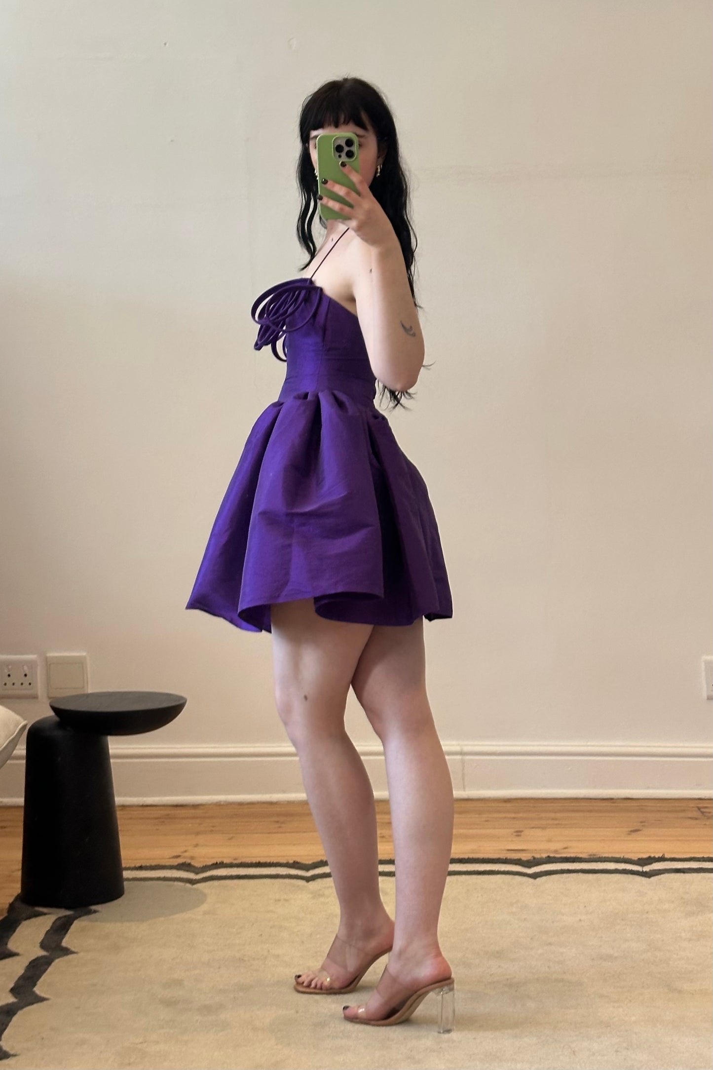 The Meraki Mini Dress - Ultra Violet