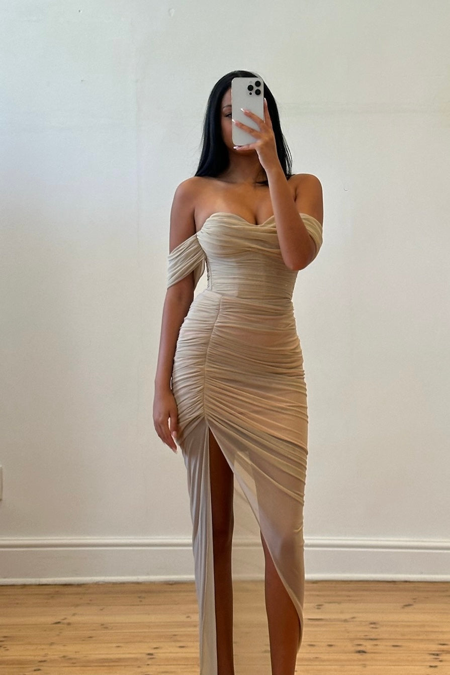 The Dita Mesh Mini Dress