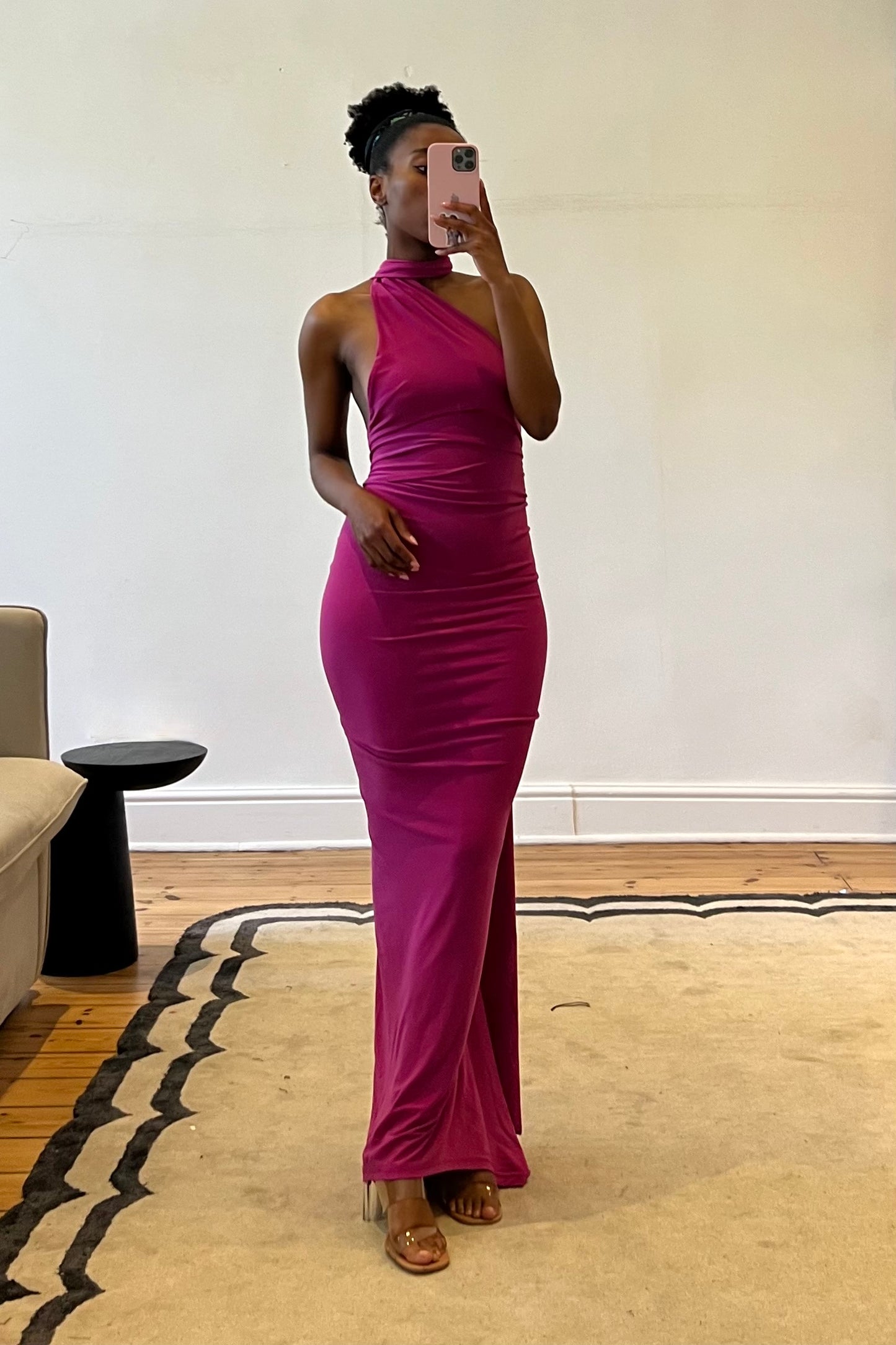 The Oyama Dress in Pink