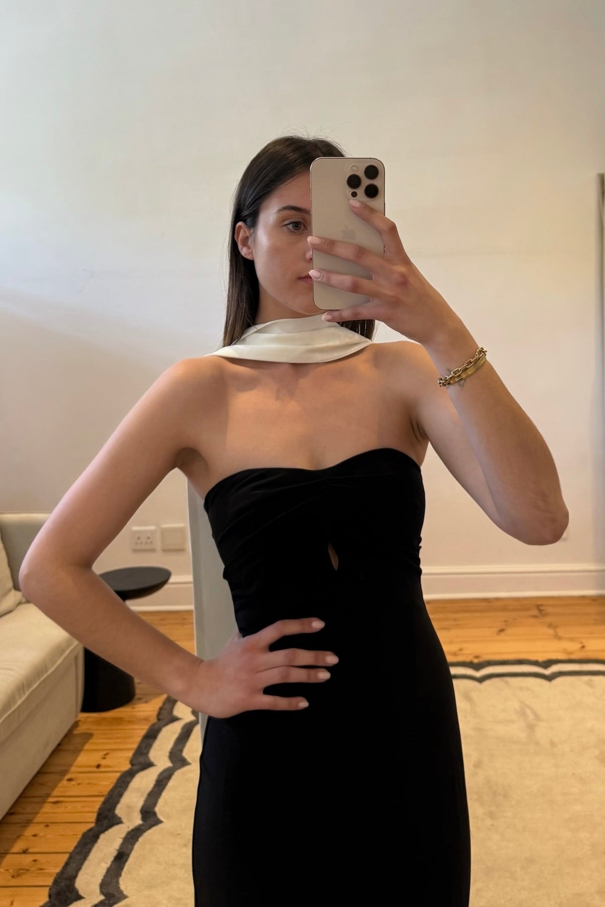 The Alexandra Halter Neck Dress