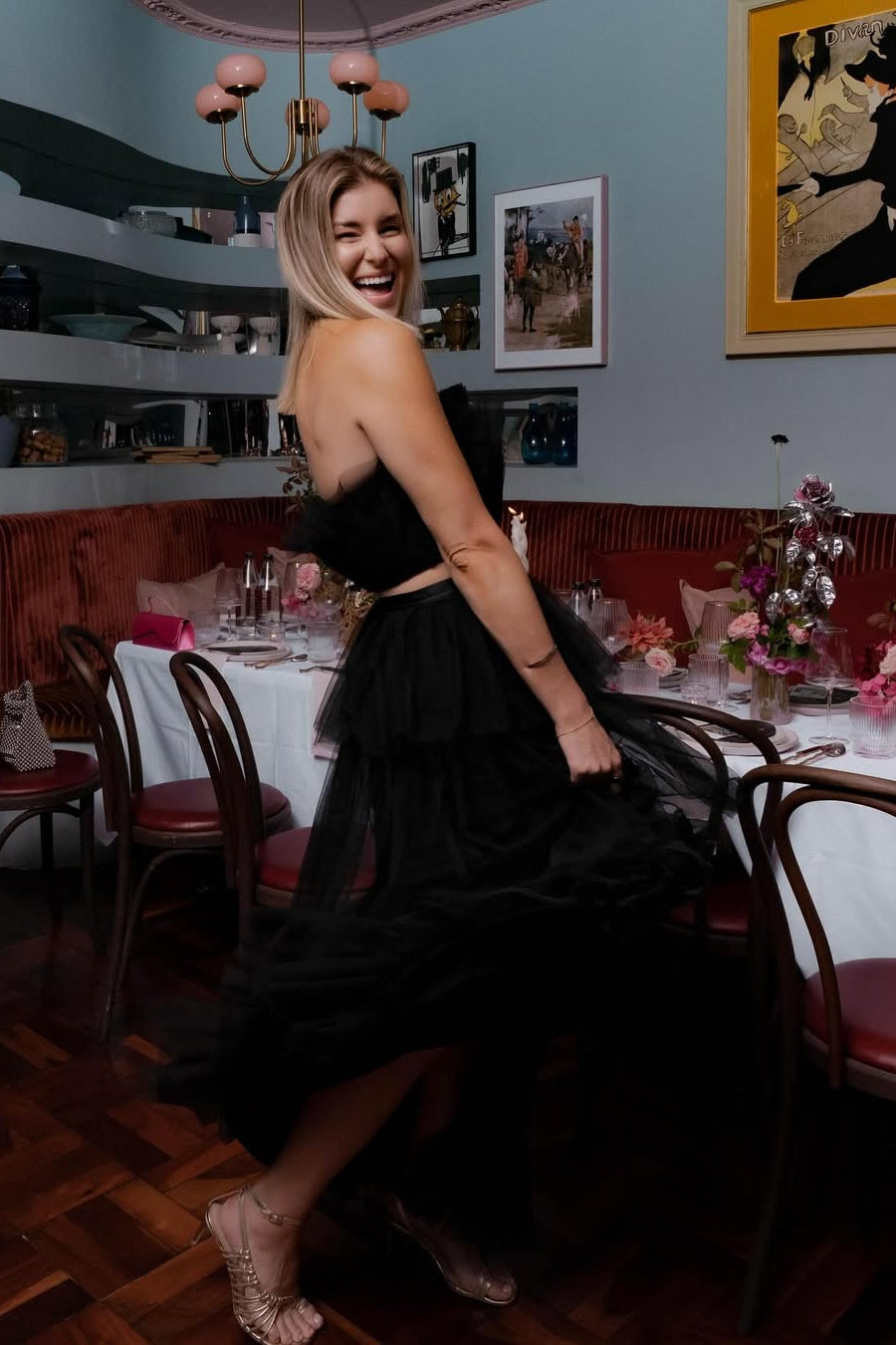 The Odessa Skirt in Black