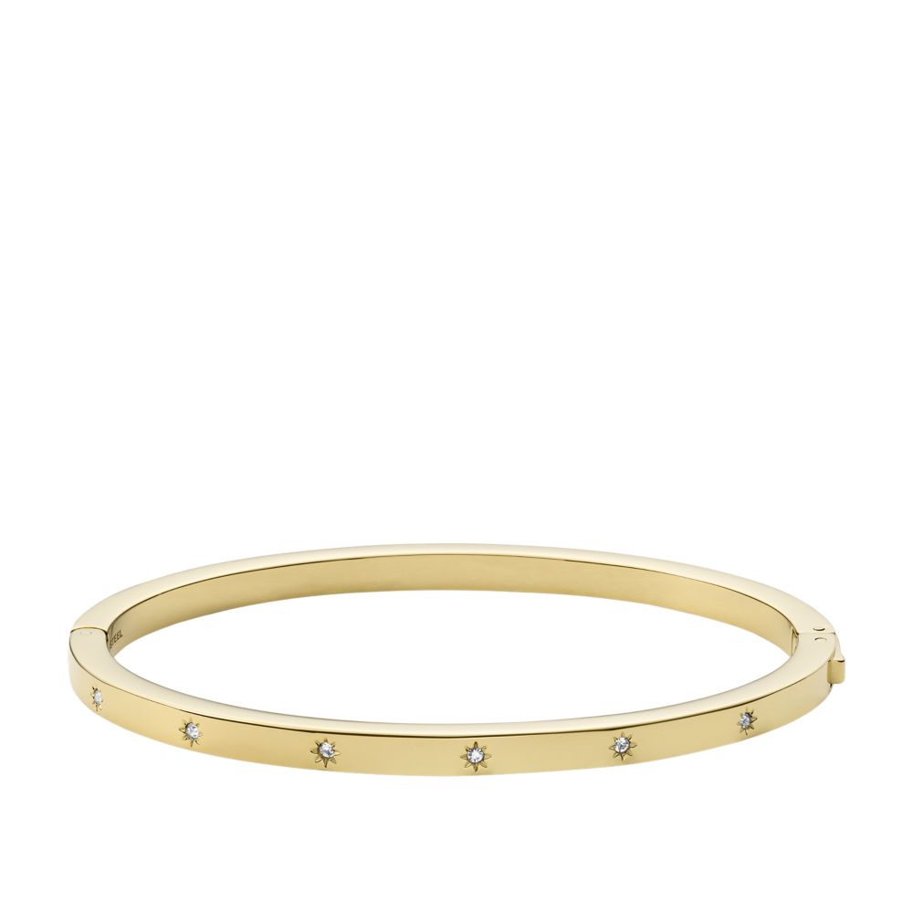 sadie gold-tone stainless steel cuff bracelet