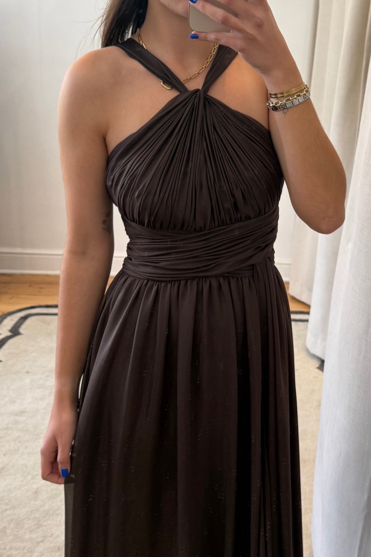 The Mocha Muse Gown