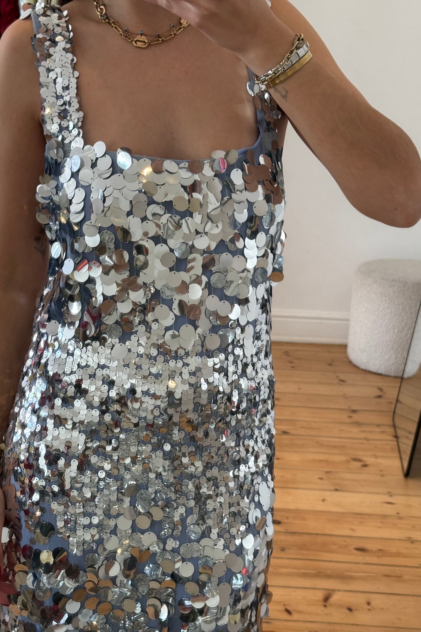 Lara Sequin Maxi Dress