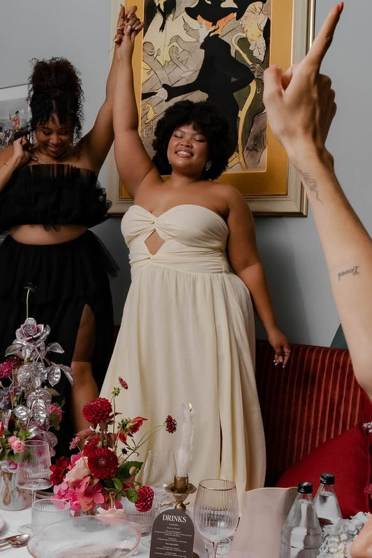 The Isolde Dress in Butter Yellow - Resale