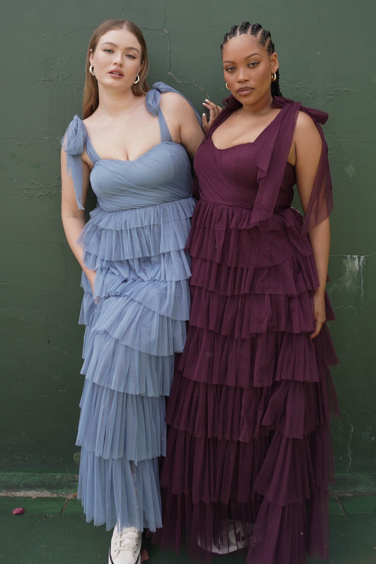 The Ophelia Maxi Dress in Plum