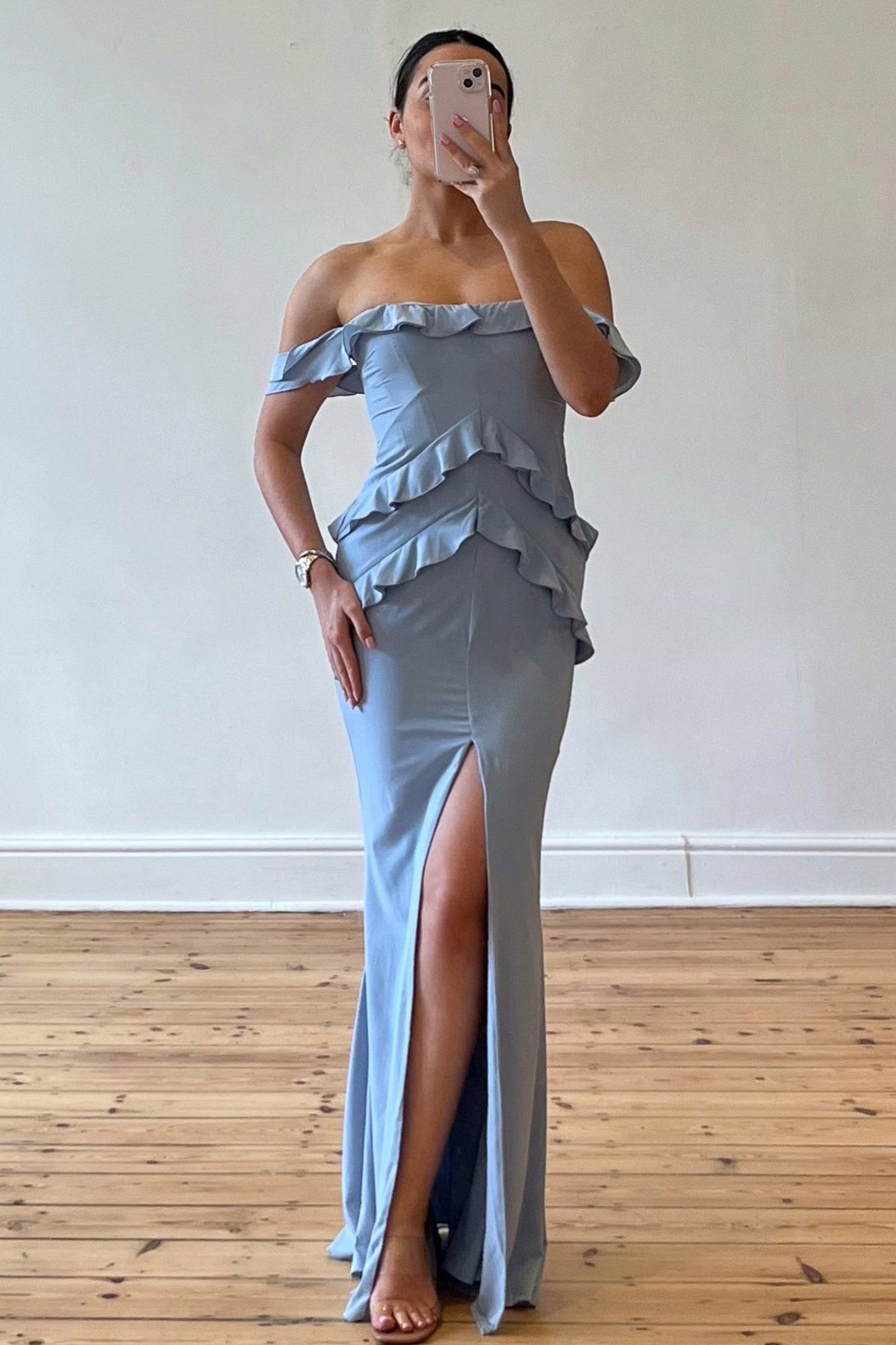 The Marlowe Maxi Dress | Oh Polly | Blue The Marlowe Maxi Dress | Oh Polly | Blue