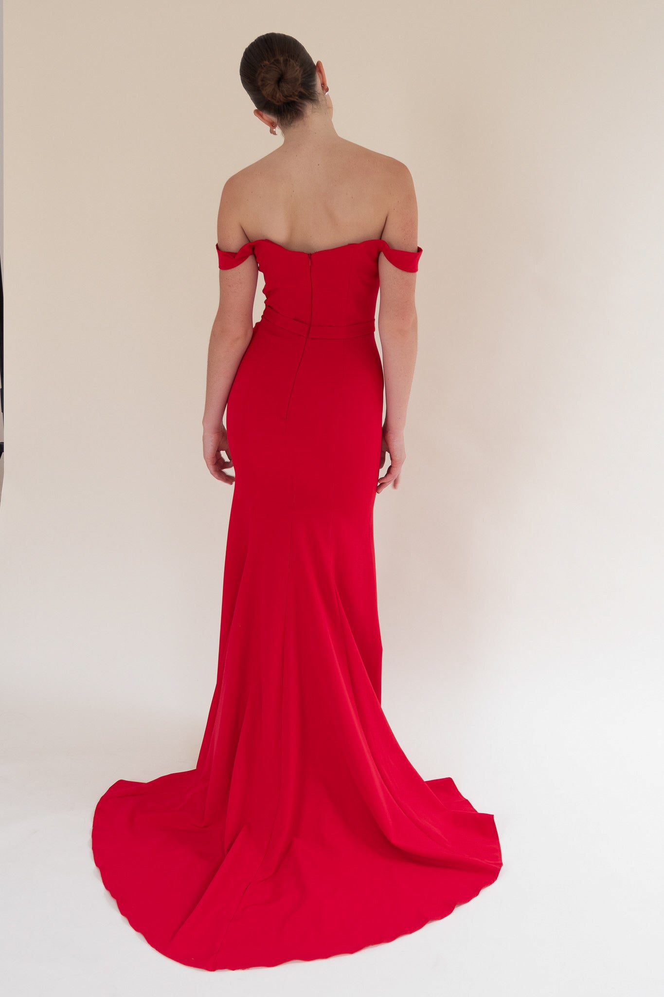 The Morigan Gown in Red