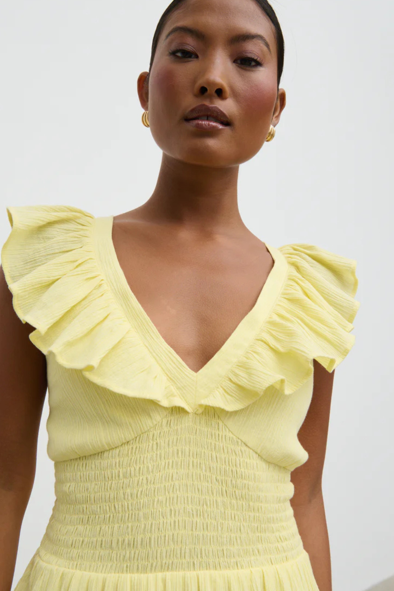 Opal Ruffle Maxi Dress