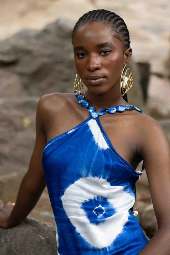The Wata Hand‑Dyed Maxi Dress