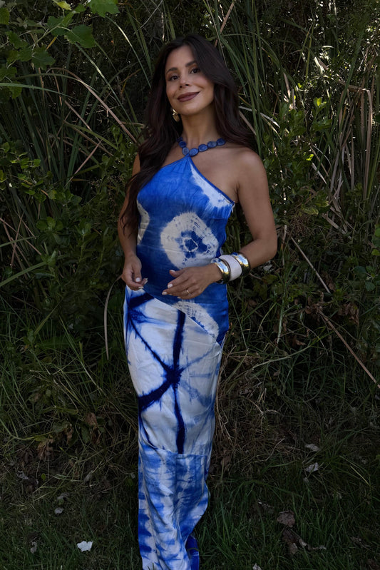 The Wata Hand‑Dyed Maxi Dress