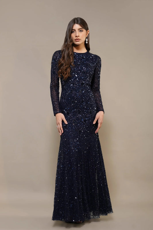 Zinnia Embellished Maxi Dress