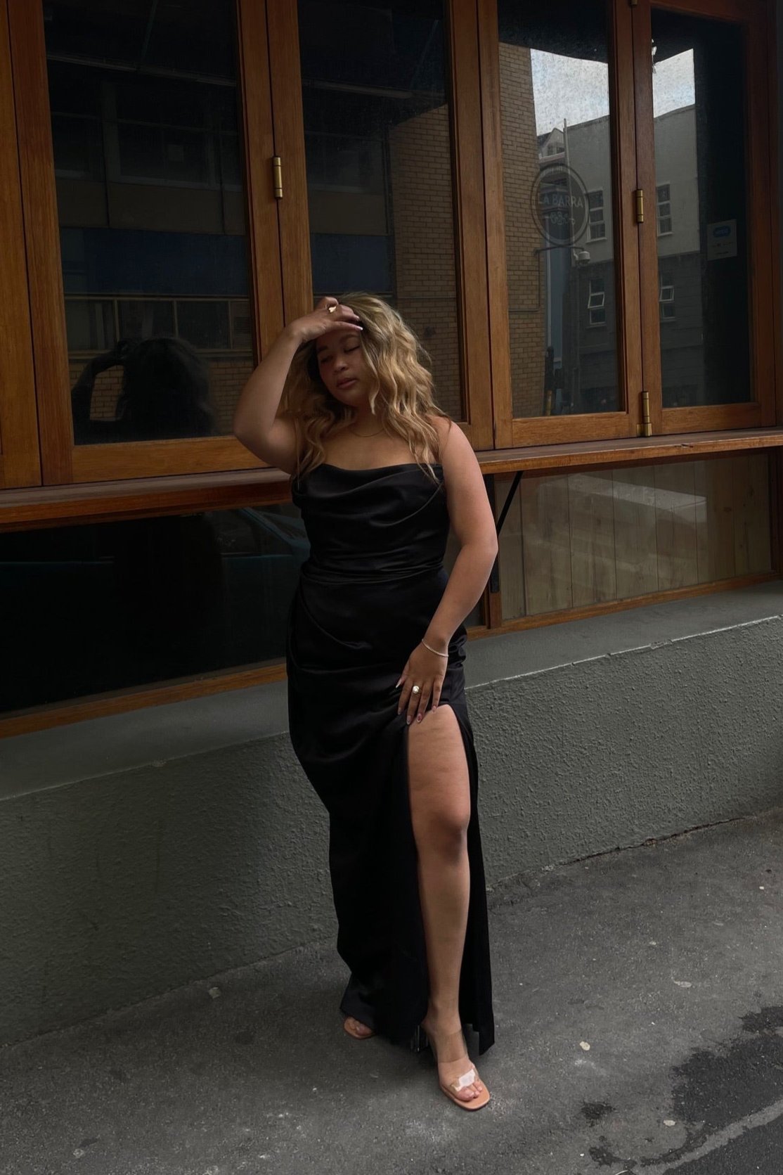 House of CB Strapless Maxi Dress