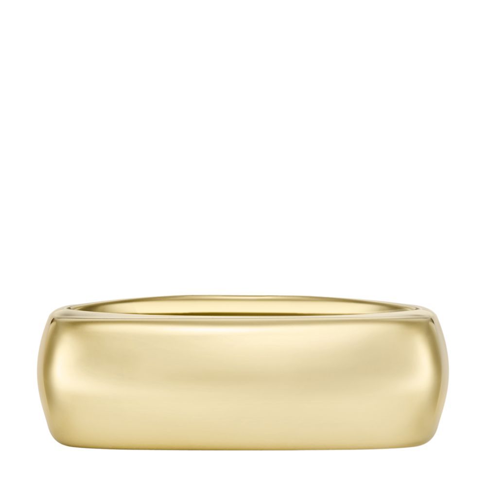 heritage d-link gold-tone stainless steel ring