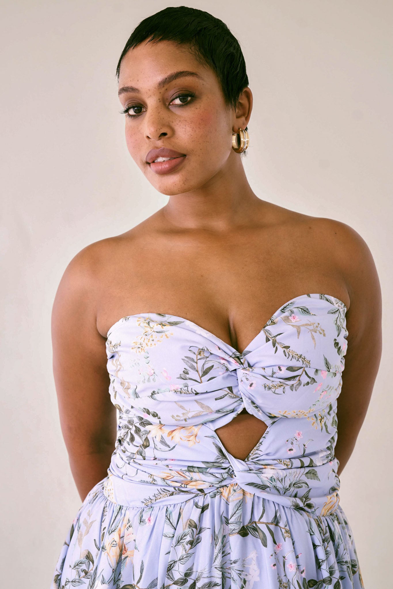 The Isolde Dress in Floral