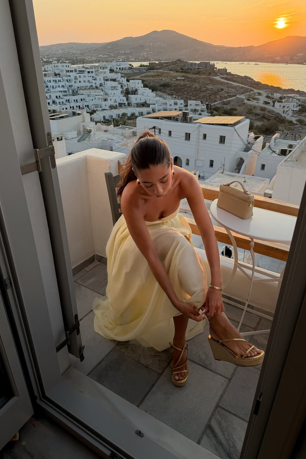 The Isolde Dress in Butter Yellow - Resale