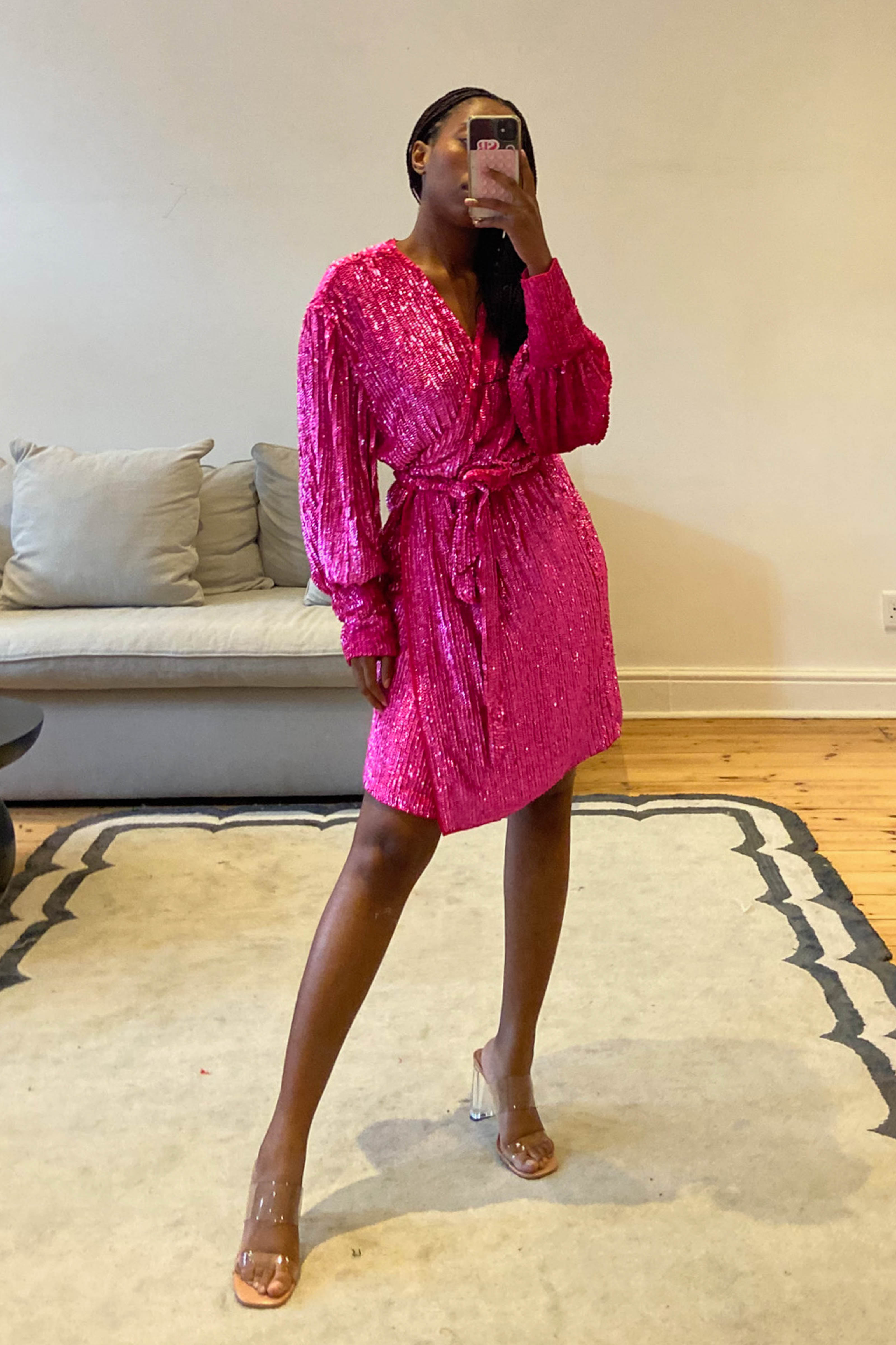 pink sequin topshop dress Evening Wear Pink Topshop Attitude Knit Sequin Maxi Dress Hand Me A Spritz Sequin