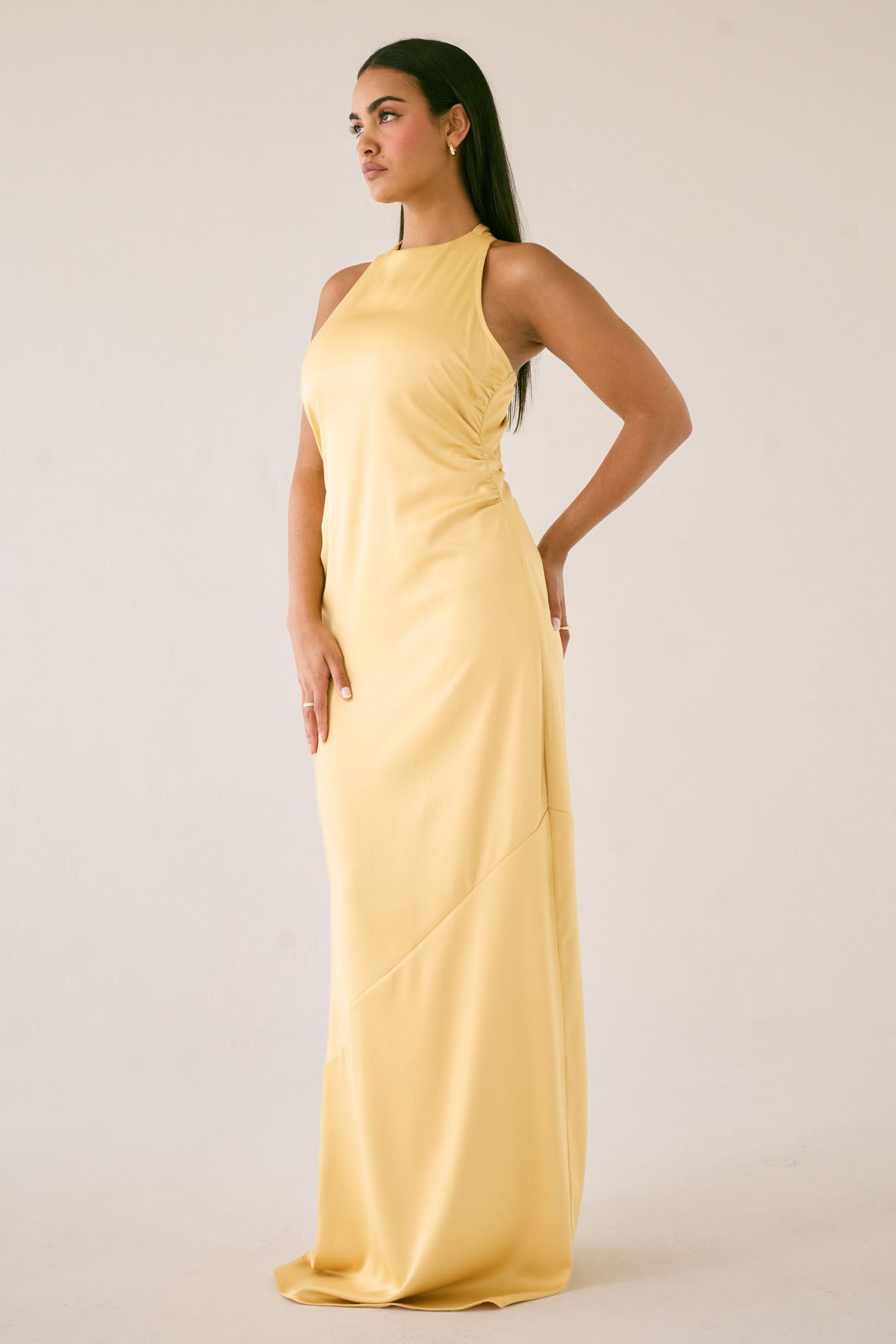 The Mirelle Maxi Dress in Honey
