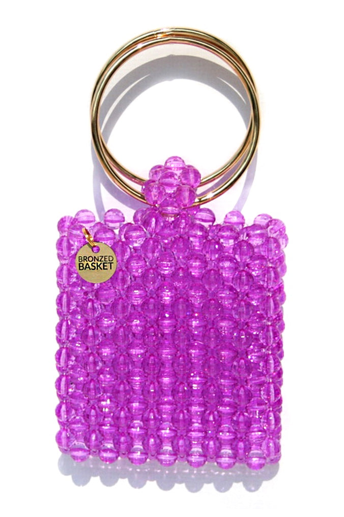 the juicy pink beaded bag