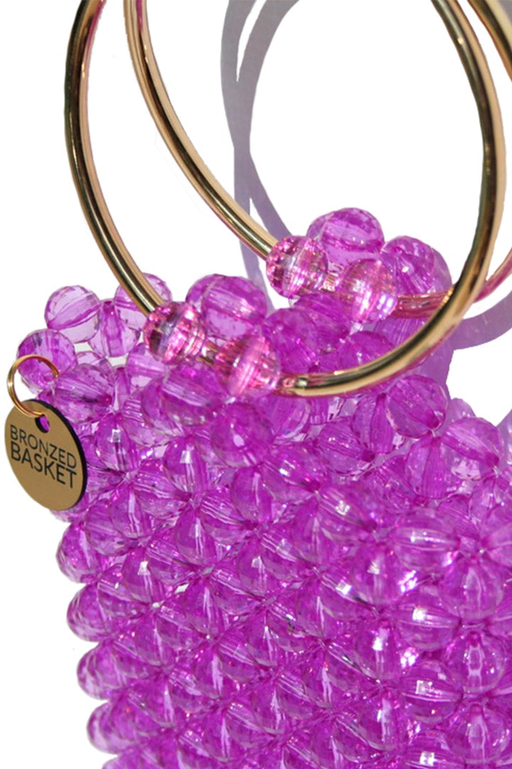 the juicy pink beaded bag