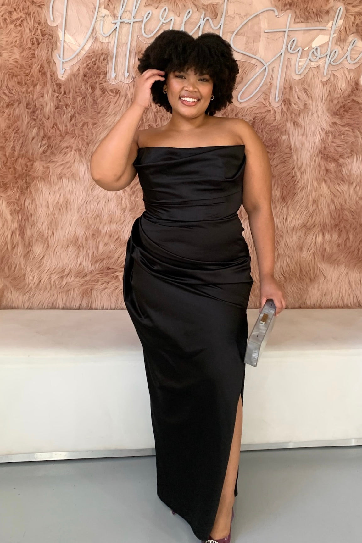 House of CB Strapless Maxi Dress