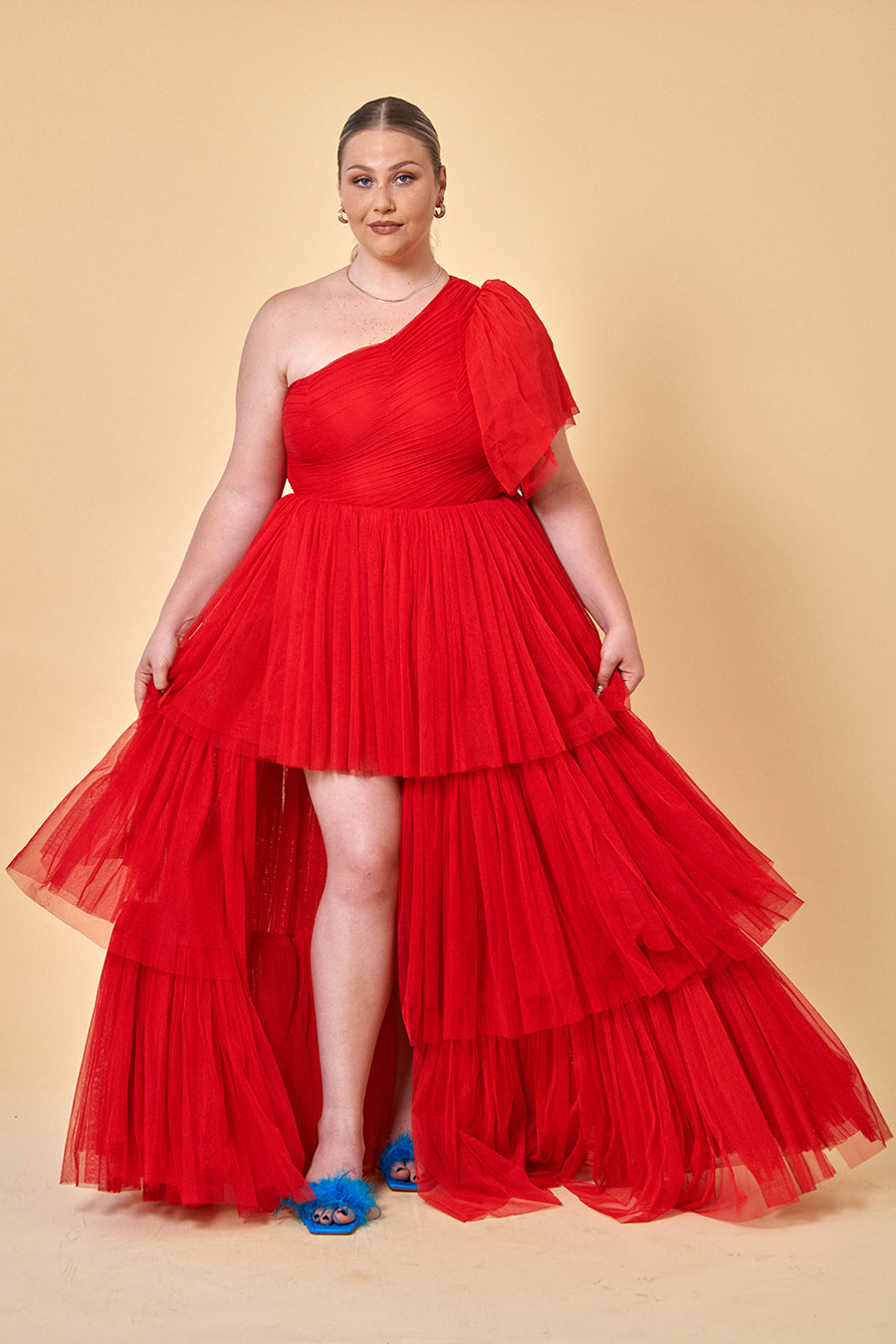 the harley gown in red
