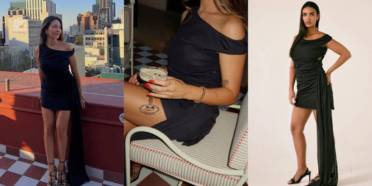 Dress rentals in Johannesburg for rooftop cocktails and black-tie events