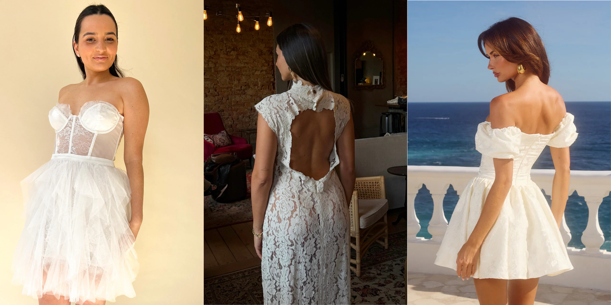 Designer white dress styles available for rental at Style Rotate.