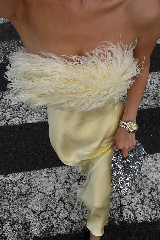 The Lemon Feather Midi
