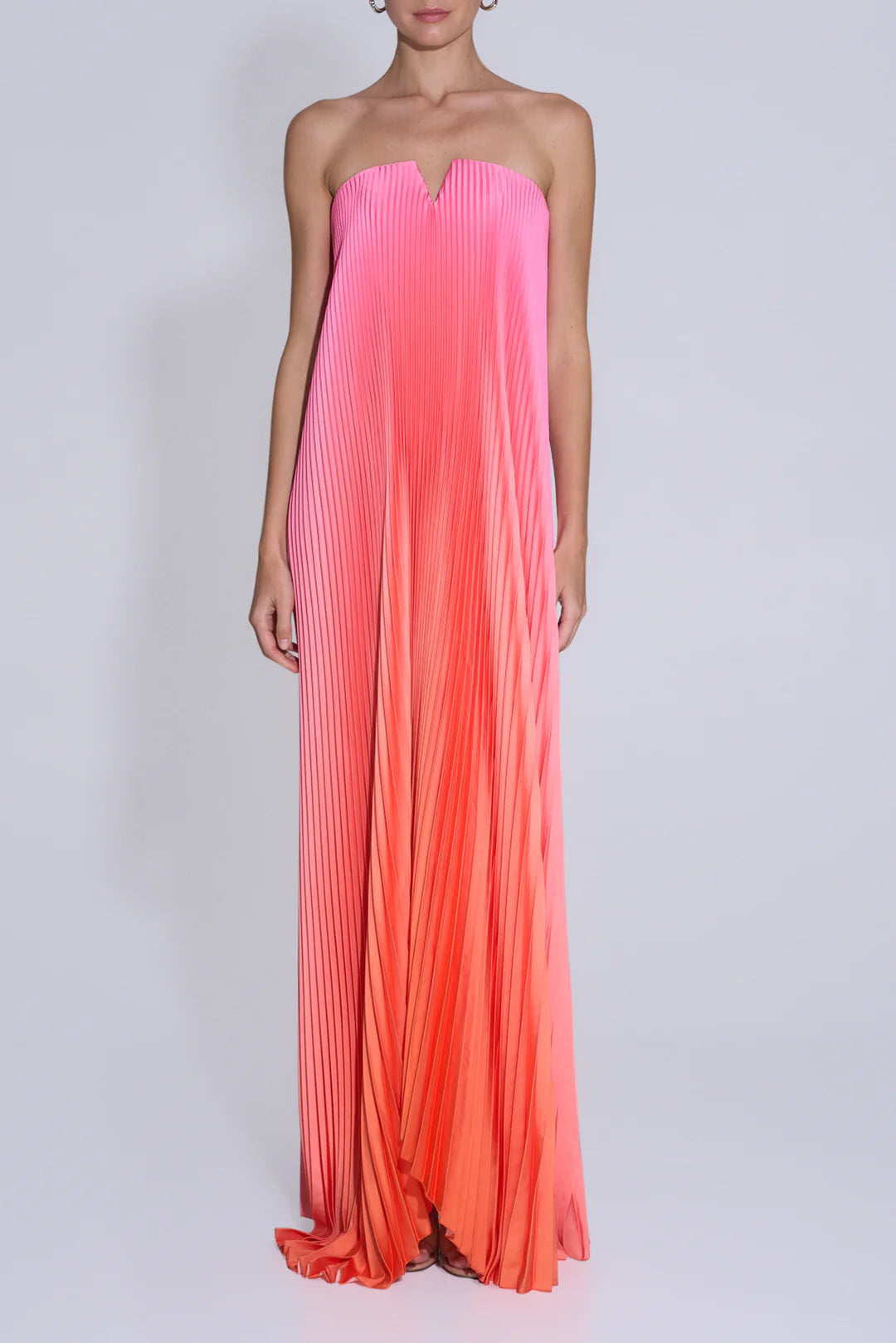 The Black Tie Gown in Sunset Ombre