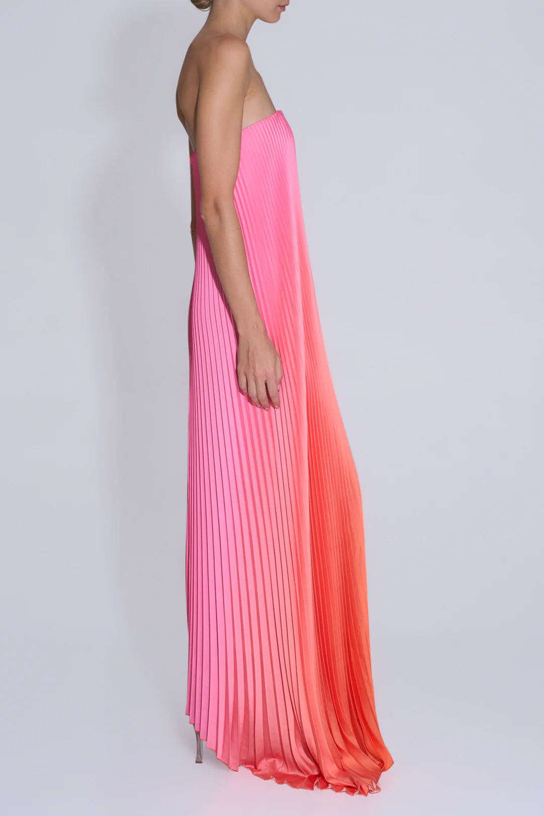The Black Tie Gown in Sunset Ombre