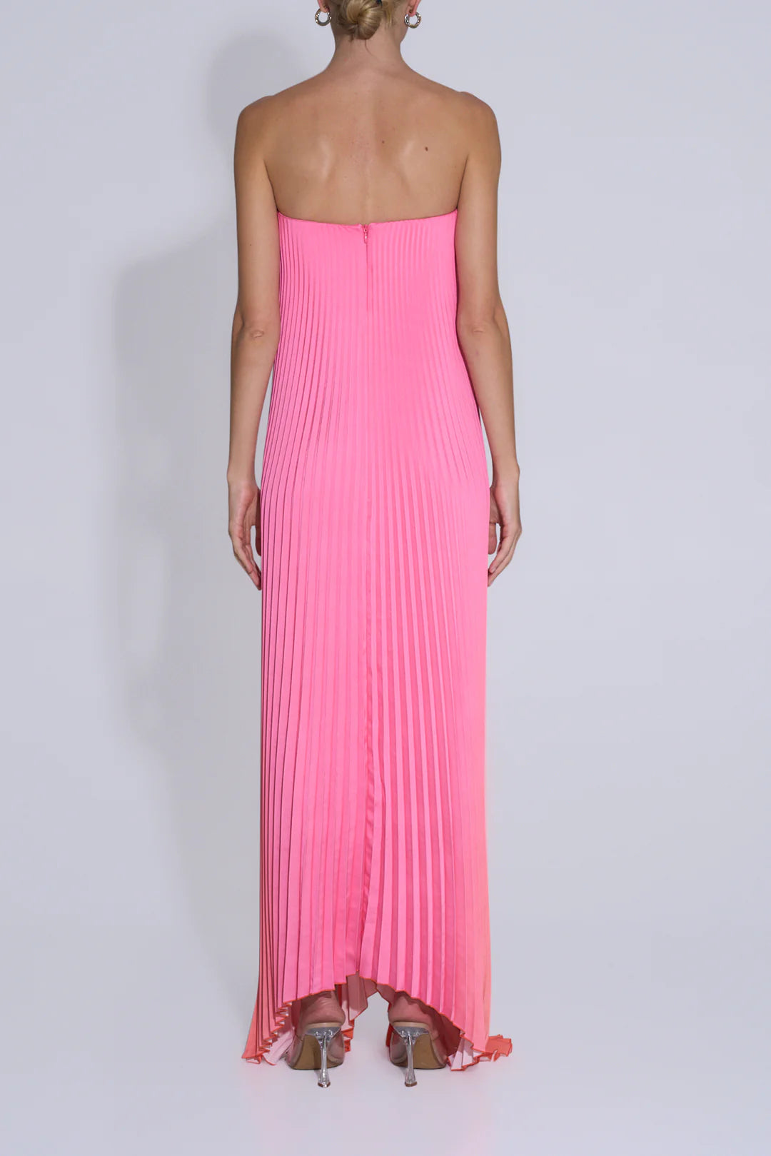 The Black Tie Gown in Sunset Ombre