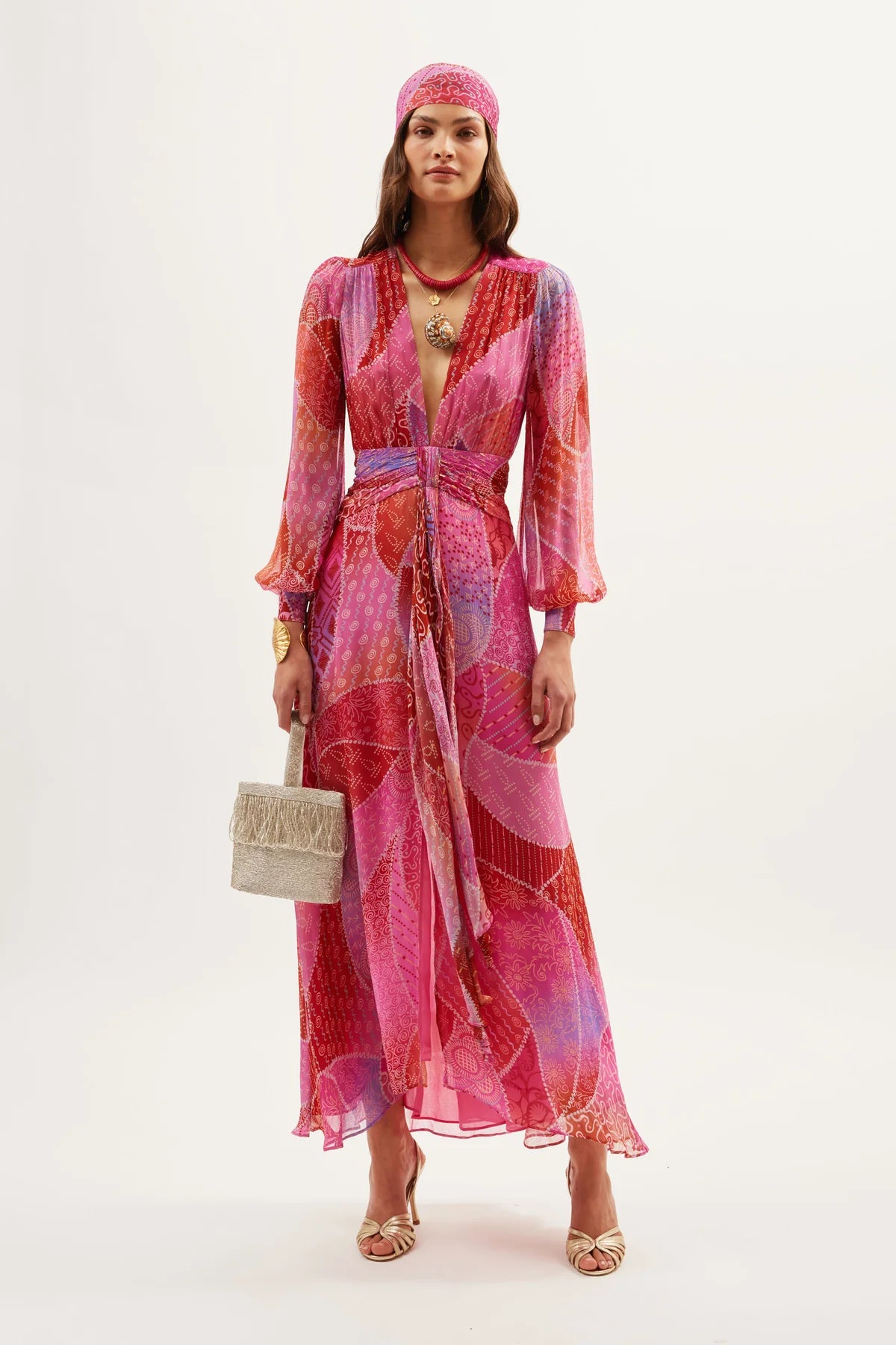 The Meera Dress in Ibiza Night Sunset