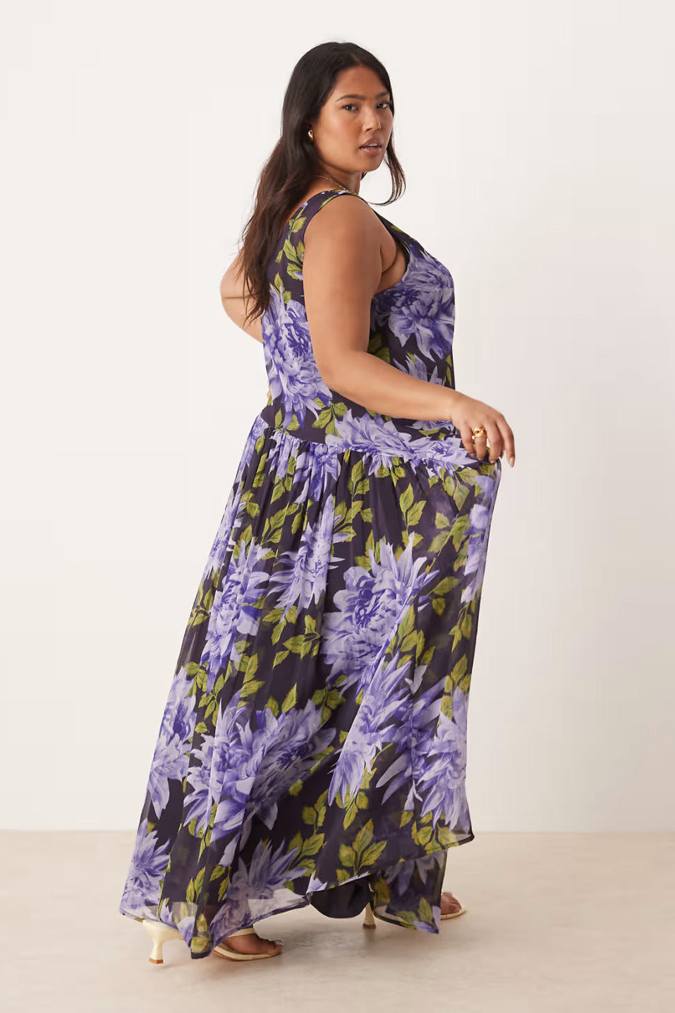 The Carey Floral Maxi Dress