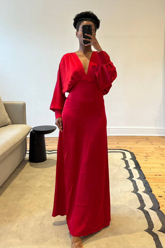 The Ferrari Satin Dress