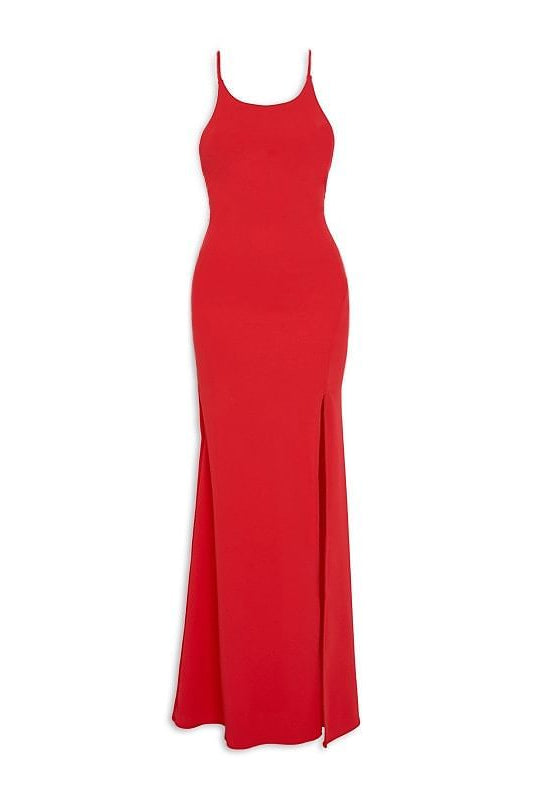 Constanza Red Maxi Dress - Resale