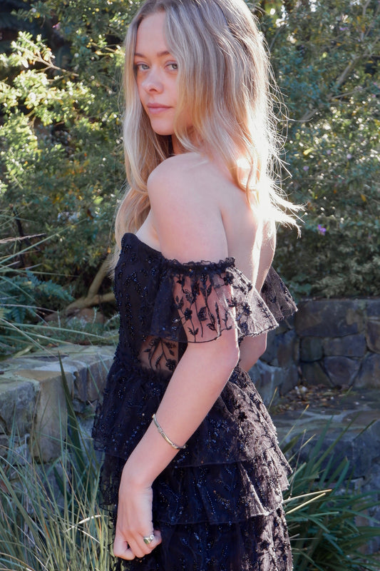 The Noir Étoile Gown
