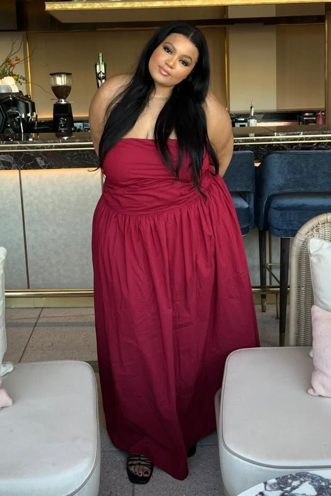 the merlot dress